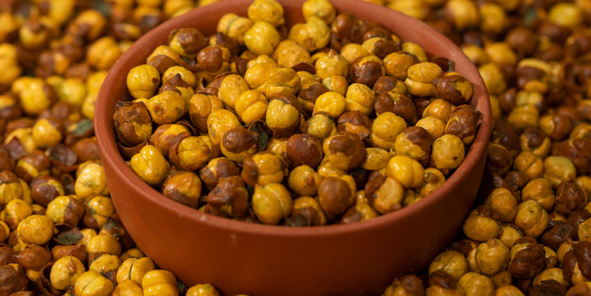 Roasted Chana with Skin